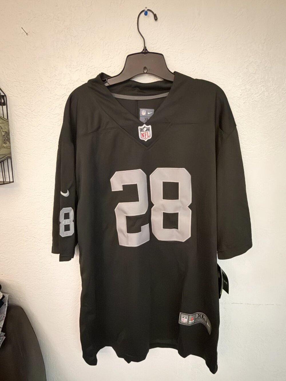 Nike Las Vegas Raiders Josh Jacobs #28 Jersey Black XL NWT NFL Football